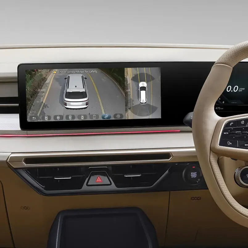 kgm ssangyong actyon suv 360 camera tech features