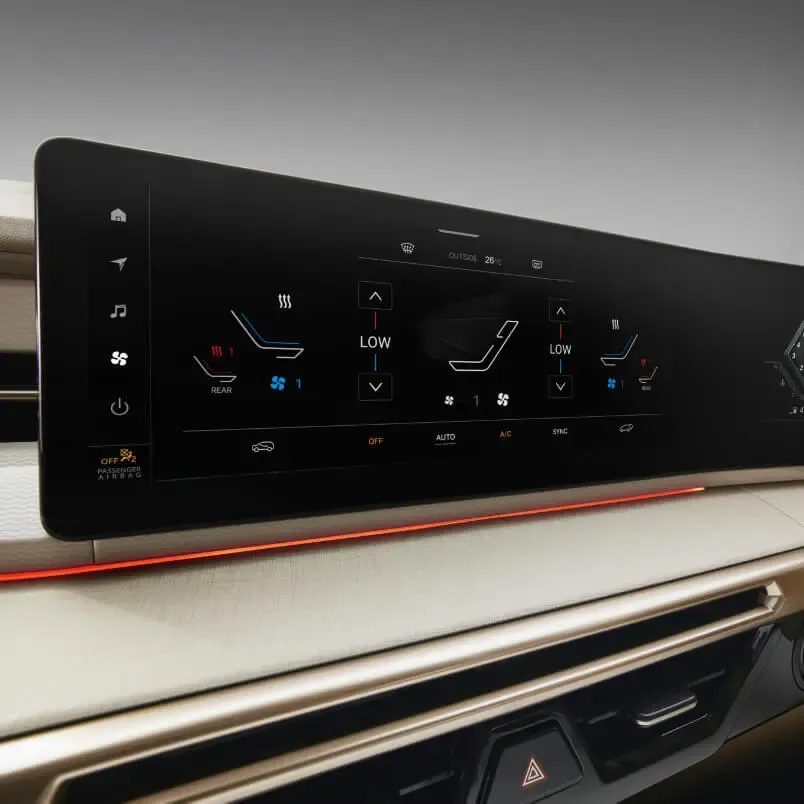 kgm ssangyong actyon suv dual zone air conditioning feature