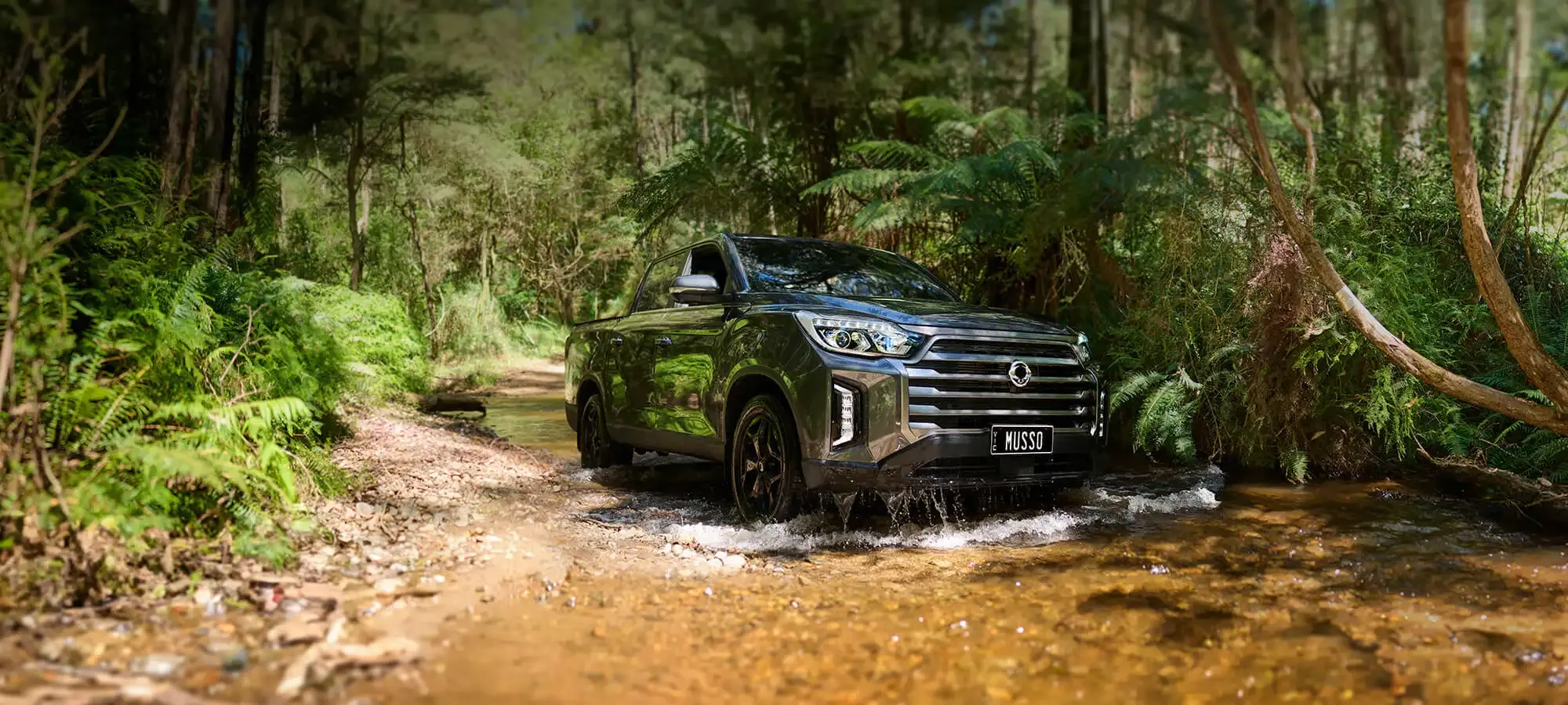 ssangyong kgm musso 4wd dual cab ute australia