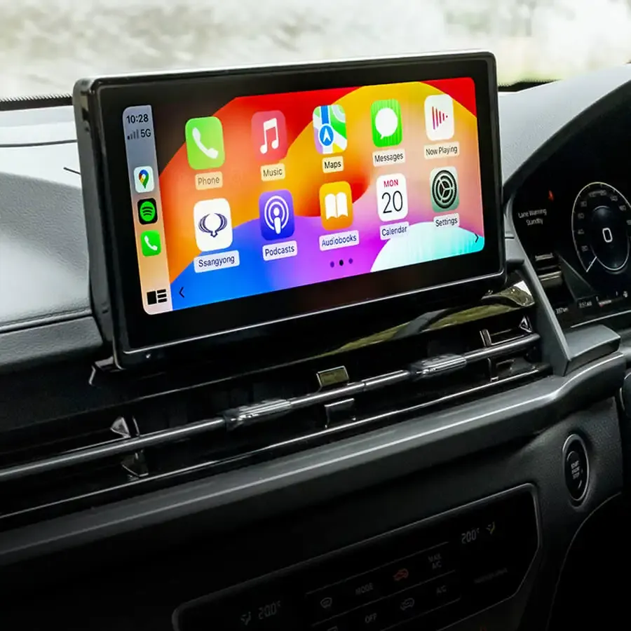 ssangyong kgm musso dual cab smart audio