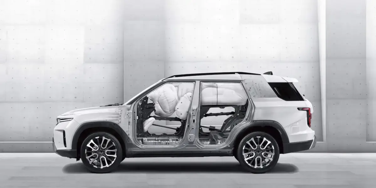 ssangyong kgm torres safety features