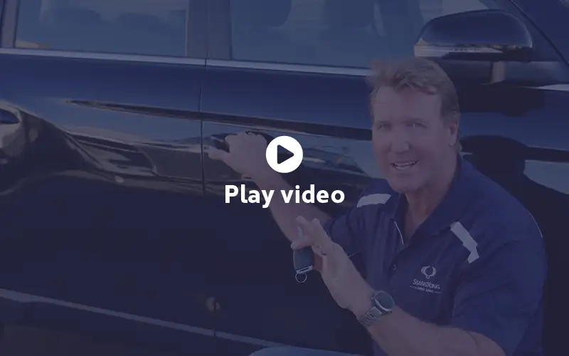 How to open the doors when your remote battery is flat