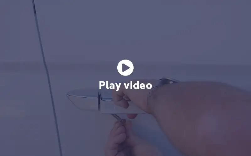 How to open the doors when your remote battery is flat