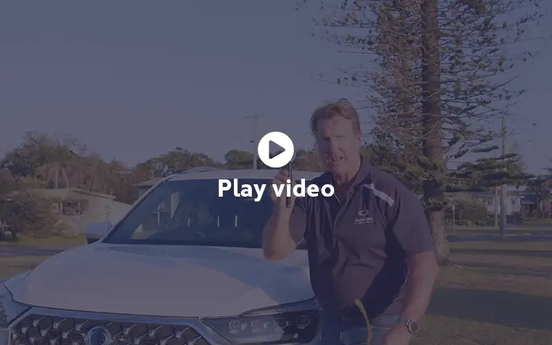 How to use the tow point