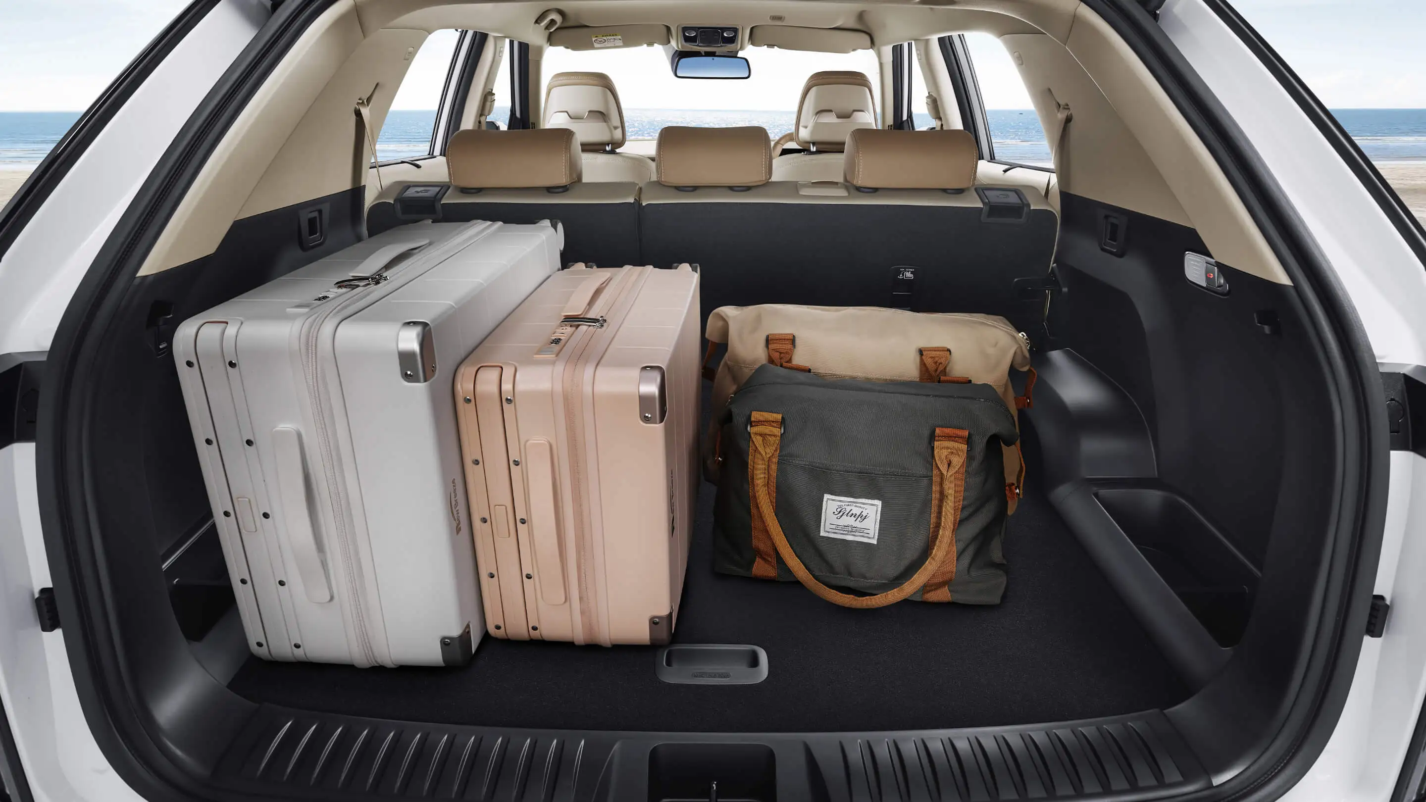 kgm ssangyong actyon suv large boot space