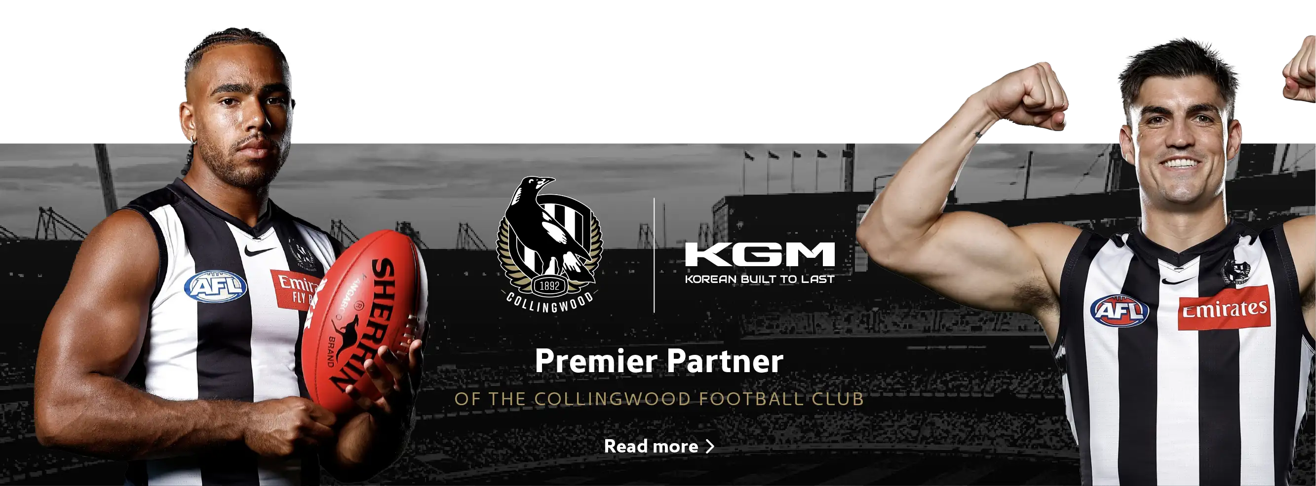 Premier Partner of the Collingwood Football Club